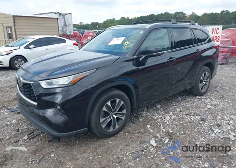 2020 Toyota Highlander Xle из США, поврежденный, VIN 5TDGZRAH9LS001078